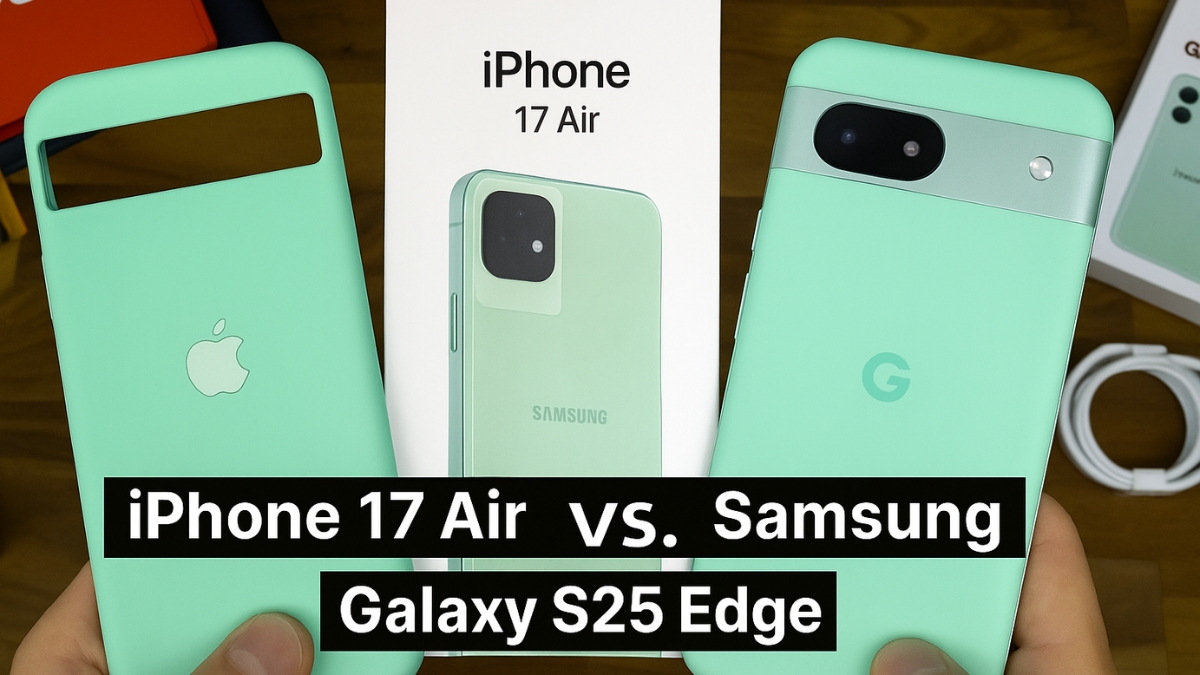 iPhone 17 Air vs Samsung Galaxy S25 Edge