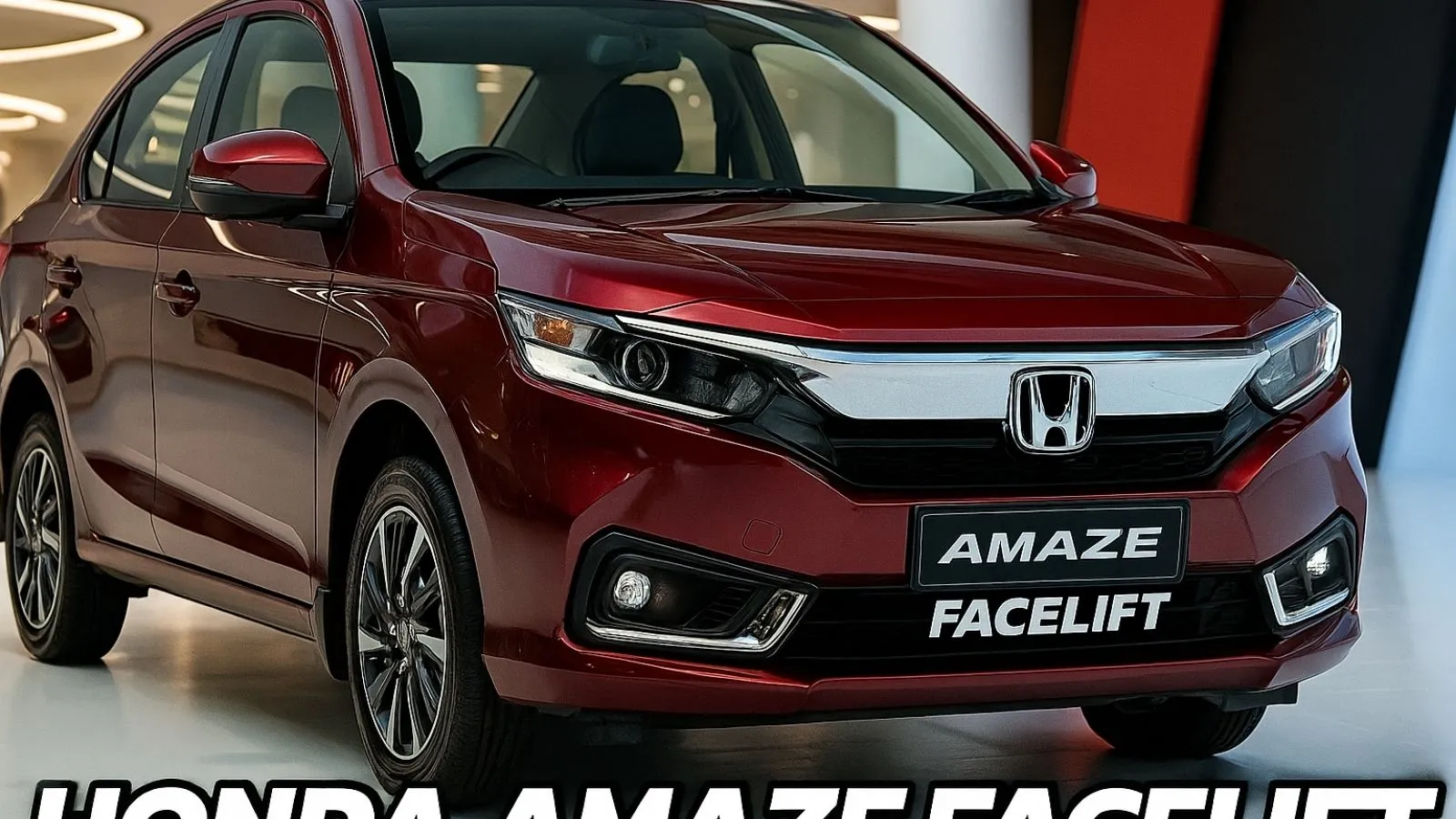 Honda Amaze Facelift